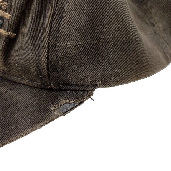 vtg Harley Davidson snap back hat well worn, licensed RKS Products black or grey - Picture 5 of 14